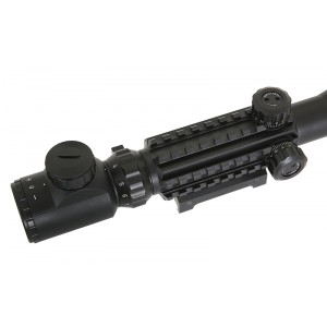 Прицел оптический (реплика) 4-12x50EG Riflescope w/ Integrated Mount - Black [ACM]